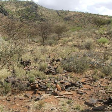 Northern Cape, PRIESKA district, Koegas, Rietfontein 11_2, Donkerhoek farm cemetery