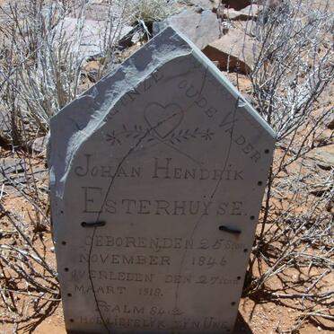 ESTERHUYSE Johan Hendrik 1846-1918