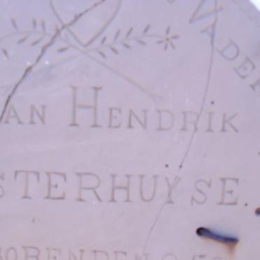 ESTERHUYSE Johan Hendrik 1846-1918