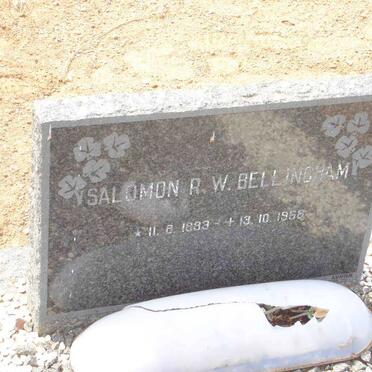 BELLINGHAM Saloman R.W. 1893-1968
