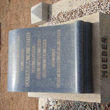 BOTHA Catharina E. nee VILJOEN 1884-1948