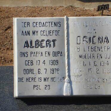 BOTHA Albert 1909-1978 &amp; Driena LIEBENBERG 1914-1990 _2