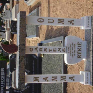 CARSTENS Rykie 1927-2002
