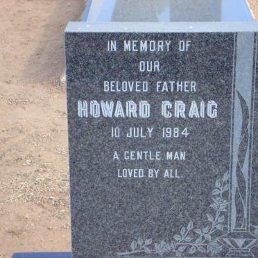 CRAIG Howard -1984