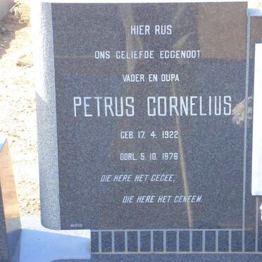 CLOETE Petrus Cornelius 1922-1976