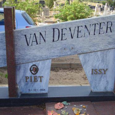 DEVENTER Piet, van 1912-1994 &amp; Issy 1917-1990