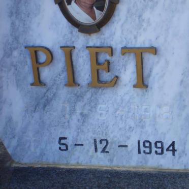 DEVENTER Piet, van 1912-1994