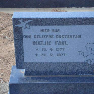 FAUL Inatjie 1977-1977