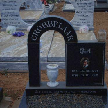 GROBBELAAR Giel 1934-1992