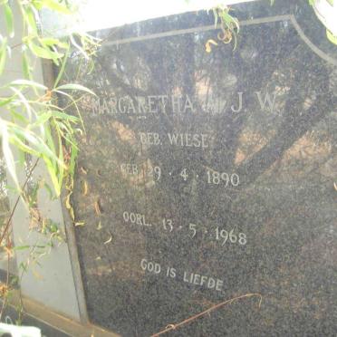 GOUSSARD Christiaan Rudolf 1884-1965 &amp; Margaretha J.W. WIESE 1890-1968