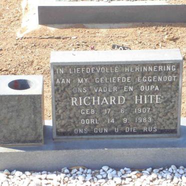HITE Richard 1907-1983