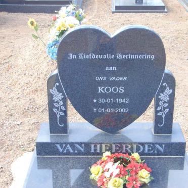 HEERDEN Koos, van 1942-2002