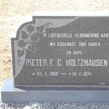 HOLTZHAUSEN Pieter F.C. 1885-1974