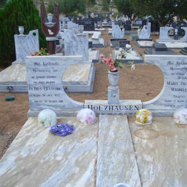 HOLZHAUSEN Petrus Francois 1923-1991 &amp; Maria Jacomina Magdalena CLOETE 1933-2003