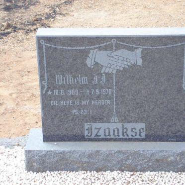 IZAAKSE Wilhelm J.J. 1909-1970