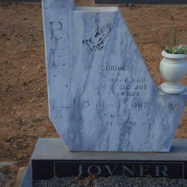 JOVNER Barend Christiaan 1914-1989