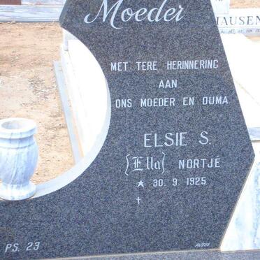 JOSLING Elsie S. nee NORTJE 1925-