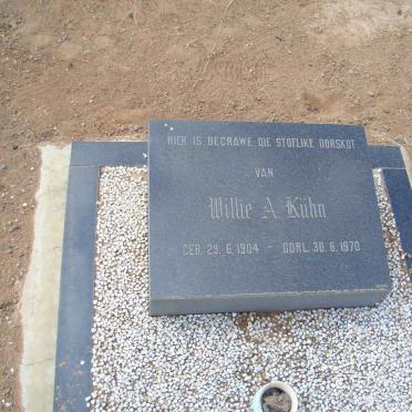 KUHN Willie A. 1904-1970