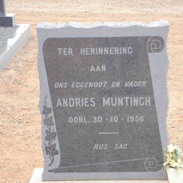 MUNTINGH Andries -1956