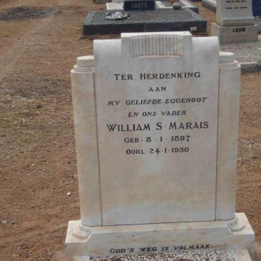 MARAIS William S. 1897-1936