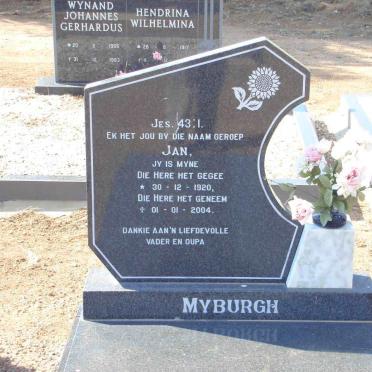 MYBURGH Jan 1920-2004