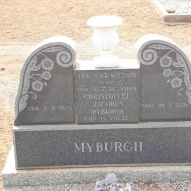 MYBURGH Christoffel Jacobus 1872-1959