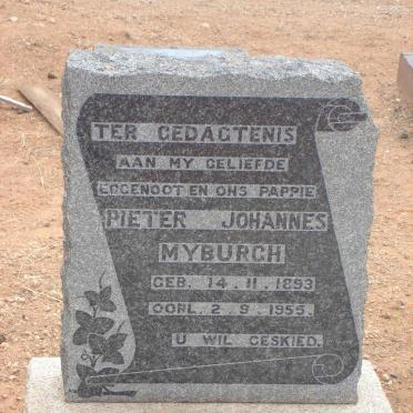 MYBURGH Pieter Johannes 1893-1955