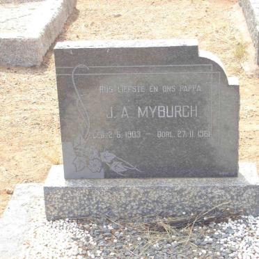 MYBURGH J.A. 1903-1961