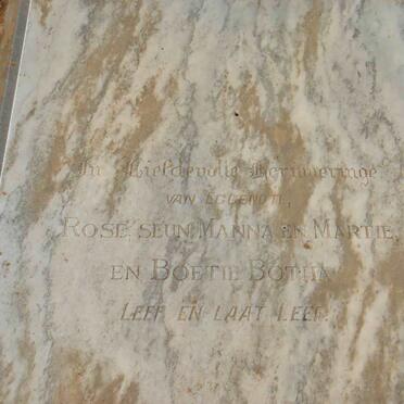 MERWE Callie, van der 1889-1929