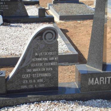 MARITZ Gert Stephanus 1896-1980 &amp; Maria Magdalena 1904-