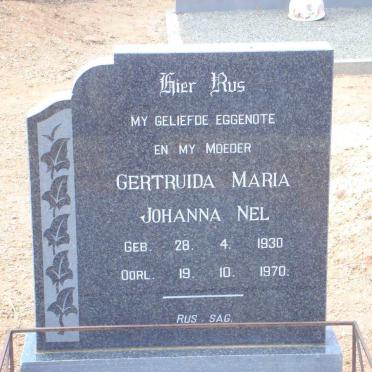 NEL Gertruida Maria Johanna 1930-1970
