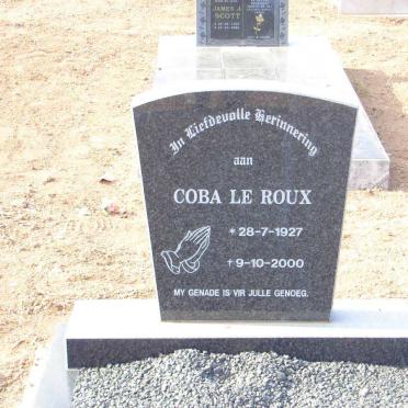 ROUX Coba, le 1927-2000