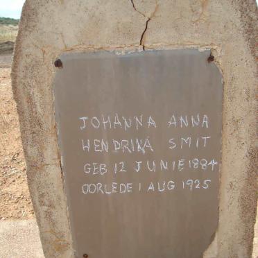 SMIT Johanna Anna Hendrika 1884-1925