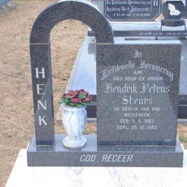 STEARS Hendrik Petrus 1962-1990