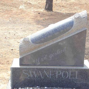 SWANEPOEL Louis Daniel Van Zyl 1922-1963
