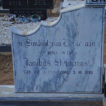 SANDENBERGH Jacobus Stephanus 1918-1995
