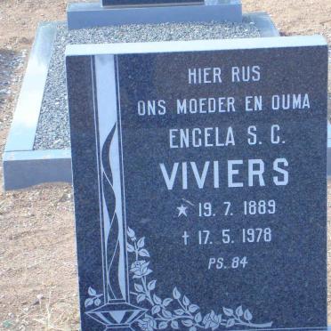VIVIERS Engela S.C. 1889-1978