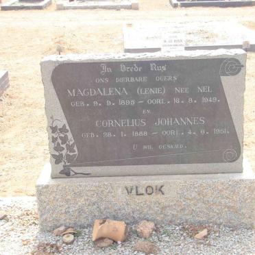 VLOK Cornelius Johannes 1888-1951 &amp; Magdalena NEL 1895-1949