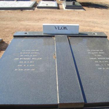 VLOK Jan Wynand Willem 1914-1979 &amp; Sarah Magrietha 1913-1997