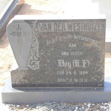 WESTHUIZEN H.P., van der 1884-1972