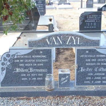 ZYL Willem Hermanus, van 1901-1989 &amp; Hester Catharina JORDAAN 1917-1996