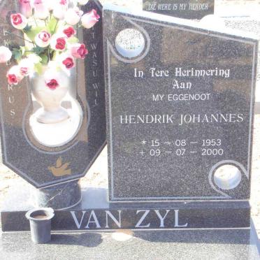 ZYL Hendrik Johannes, van 1953-2000