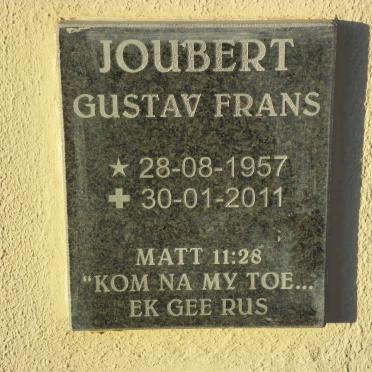 JOUBERT Gustav Frans 1957-2011