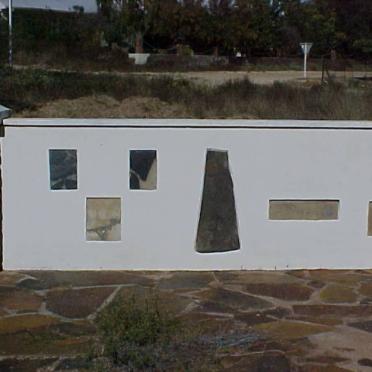 9. Memorial Wall - Old tombstones build into wall