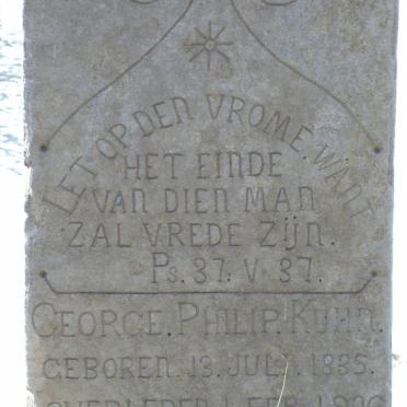 KUHN George Philip 1835-1906