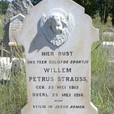 STRAUSS Willem Petrus 1912-1916