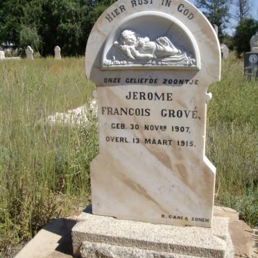 GROVÉ Jerome Francois 1907-1915