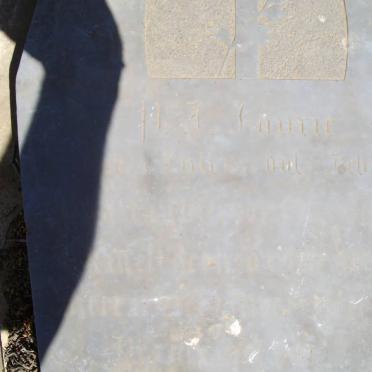 FOURIE P.J. 1833-1910 