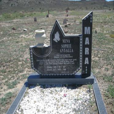 MARA Mina Sophie 1947-1993