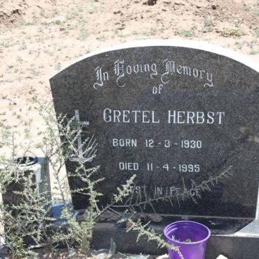 HERBST Gretel 1930-1995